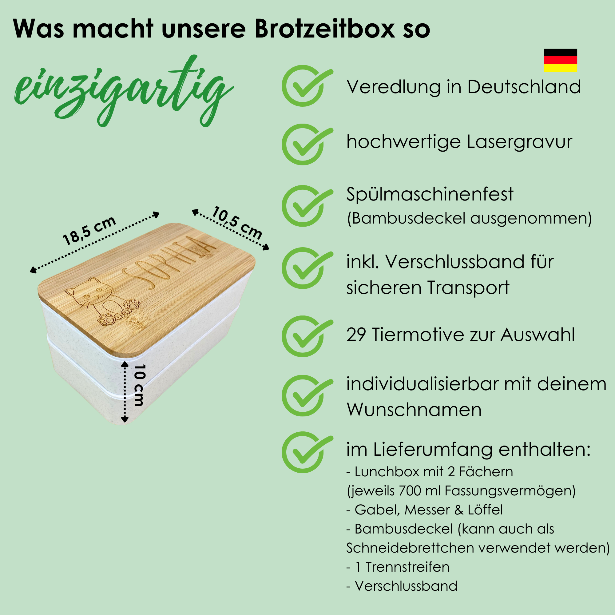 Brotzeitbox personalisiert